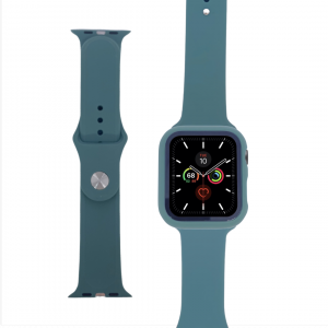 Olive Green Band and Case 2 in 1 for Apple Watch 1/2/3/4/5/6