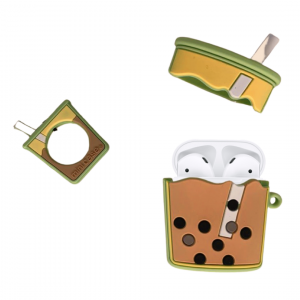 Green Bubble Tea AirPods Protective Case ☕️