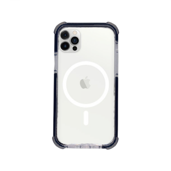 Black/Clear MagSafe Four Corner Case