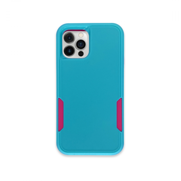 Cyan/Pink Tough Shell Protective Case