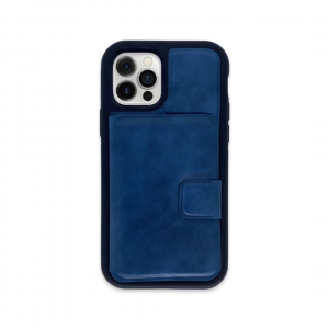 Blue Hardshell Case with Wallet
