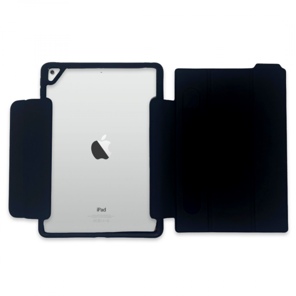 Black Heavy Duty Flip Case for iPad 10.2"