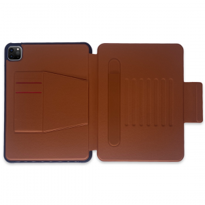 Brown/Black Heavy Duty Flip Case for iPad 11"