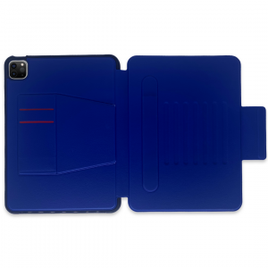 Blue/Black Heavy Duty Flip Case for iPad 11"