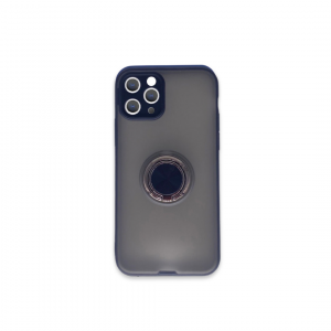 Black Frosted Ring Protective Case