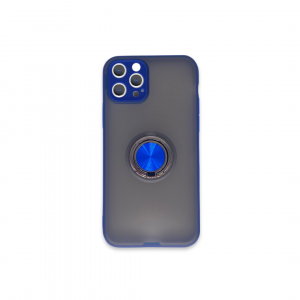 Blue Frosted Ring Protective Case