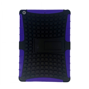 Purple Turtle Shell Protective Case for iPad 9.7" and 11"