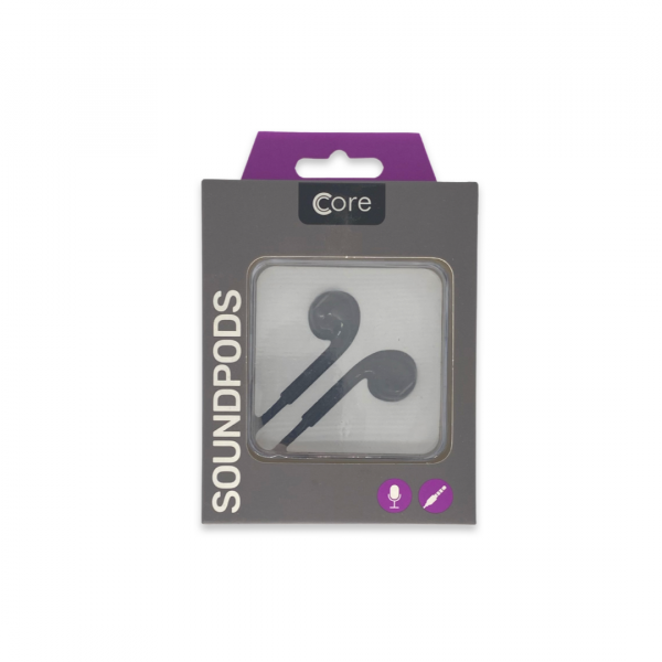 CORE SoundPods 3.5mm AUX Black
