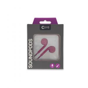 CORE SoundPods 3.5mm AUX Pink