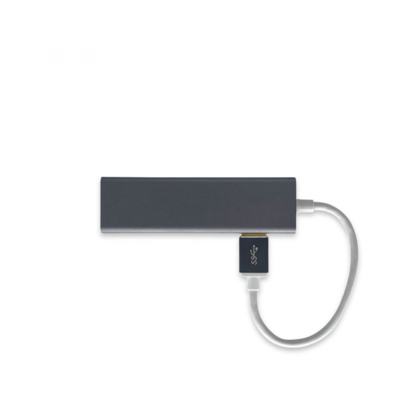 3 Port USB Hub with Gigabit Ethernet Adapter - Image 2