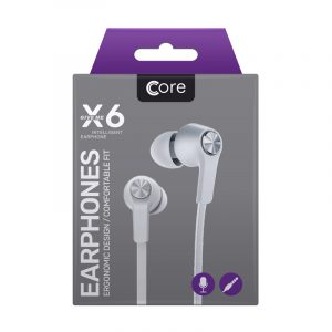 CORE X6 Earphones White