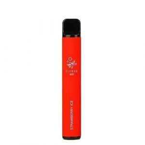 Strawberry Ice Elf Bar (600 Puff) 2% Nic Salt ? ?