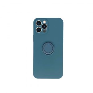 Dark Turquoise Pastel Magnetic Ring Case