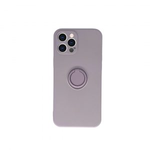 Grey Pastel Magnetic Ring Case