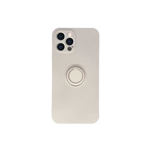 White Pastel Magnetic Ring Case