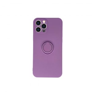 Purple Pastel Magnetic Ring Case