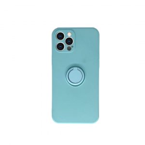 Light Blue Pastel Magnetic Ring Case