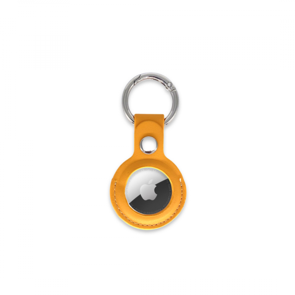 Yellow Air Tag Protective Case