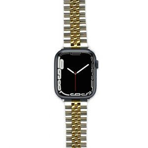 Stainless/Gold Steel Band for iWatch