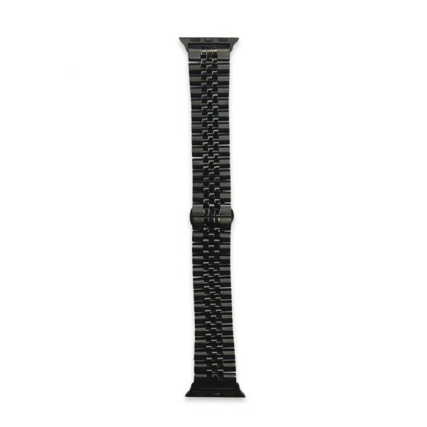 Black Stainless Steel Band for iWatch - Image 2