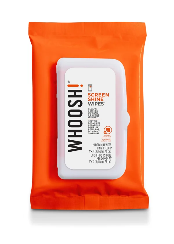 WHOOSH! Screen Shine Wipes (Pack of 20)