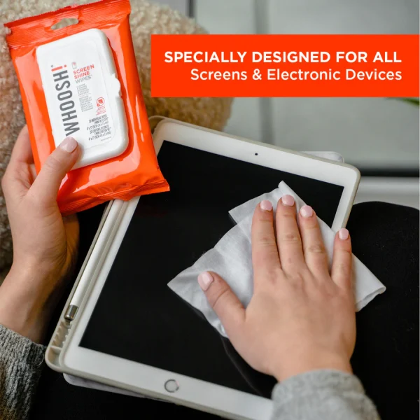 WHOOSH! Screen Shine Wipes (Pack of 20) - Image 3