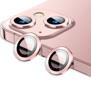Pink Rear Camera Glass Protectors for iPhone