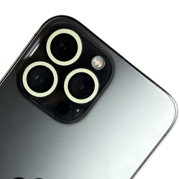 Off White Luminus Rear Camera Glass Protectors for iPhone 13 / 14 - Mini / Plus / Pro / Pro Max Models ( as seen on TikTok )
