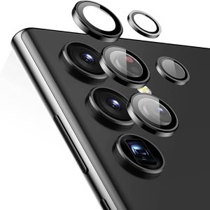Graphite Rear Camera Glass Protectors - for Samsung S22 Models
