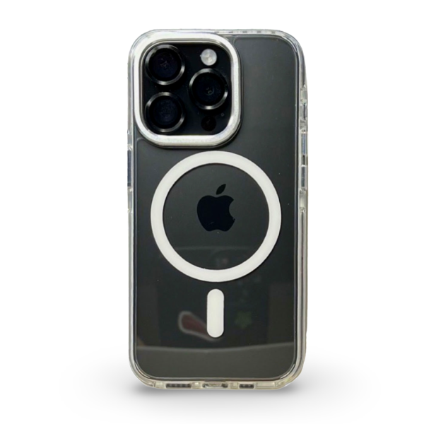 White Slim Four Corner Mag Case